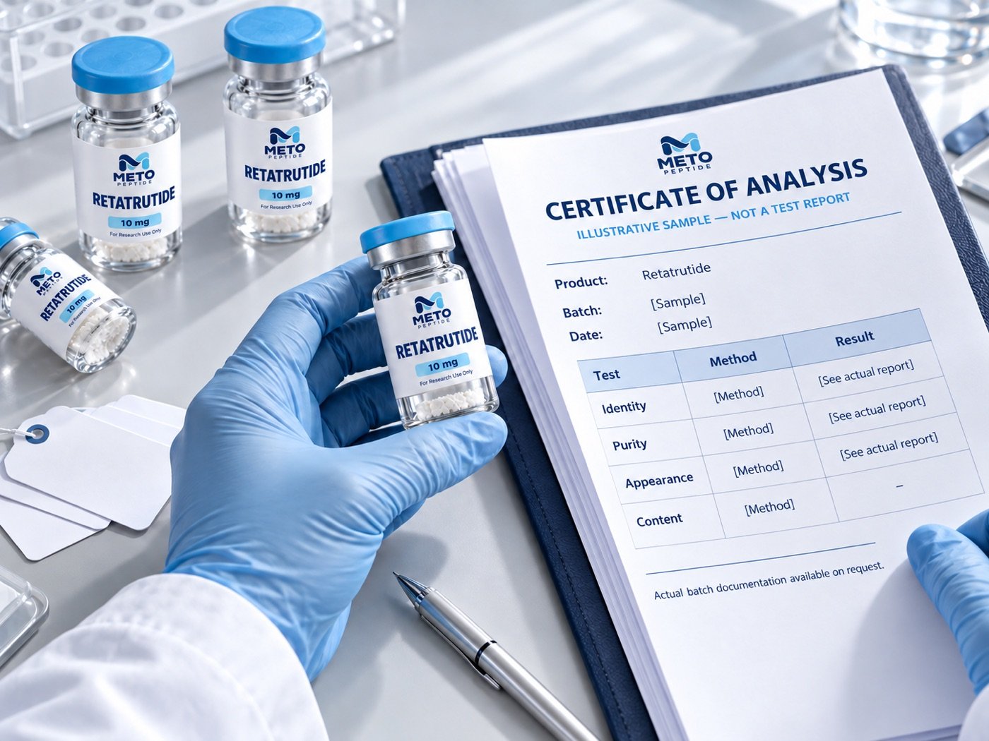 Sample certificate of analysis